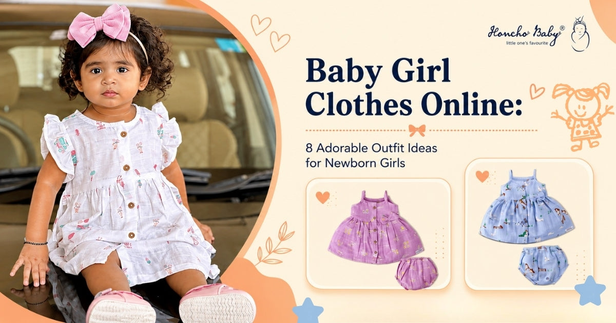 Baby Girl Clothes Online: 8 Adorable Outfit Ideas for Newborn Girls
