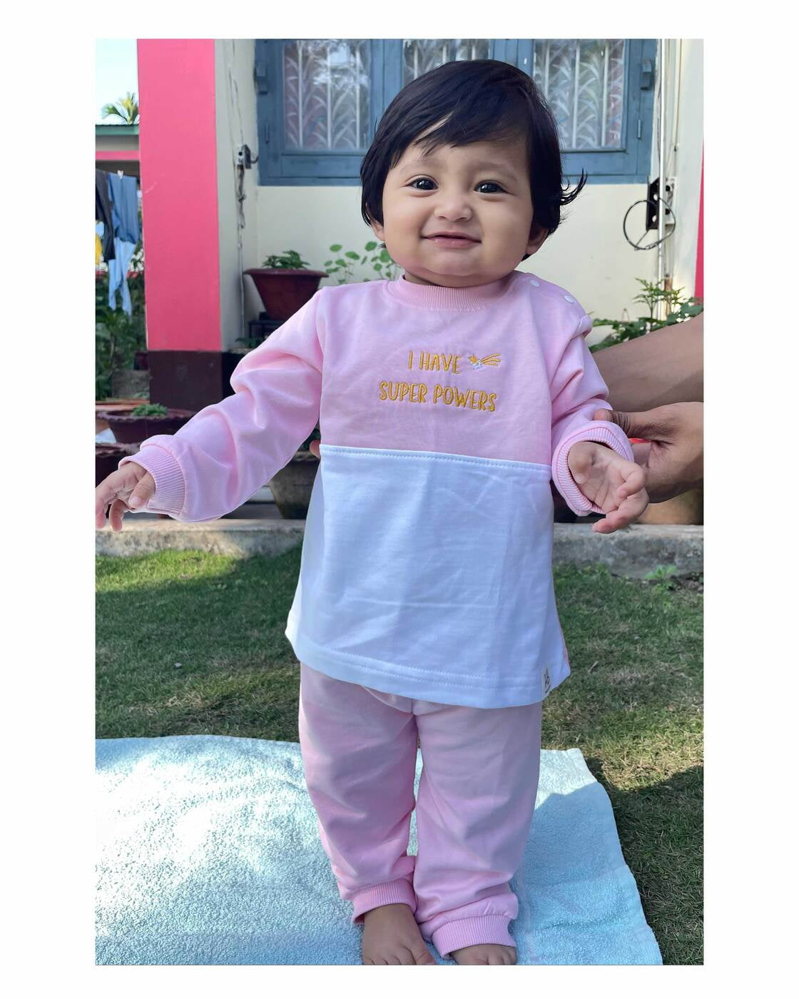 Super Powers - Round Neck Top and Pant (0 - 4 years) 1 Pack