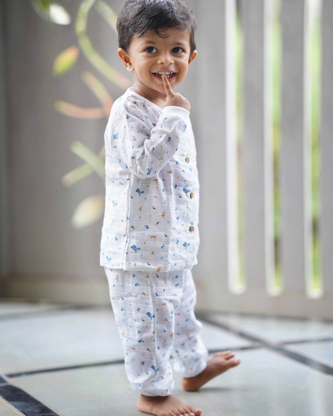 Pretty Little Birds - Unisex full sleeve and pant (0 months - 4years)