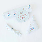 Tiny Travellers - Organic Cotton (double layer) Baby Muslin Swaddle Set - 110 X 110 cms