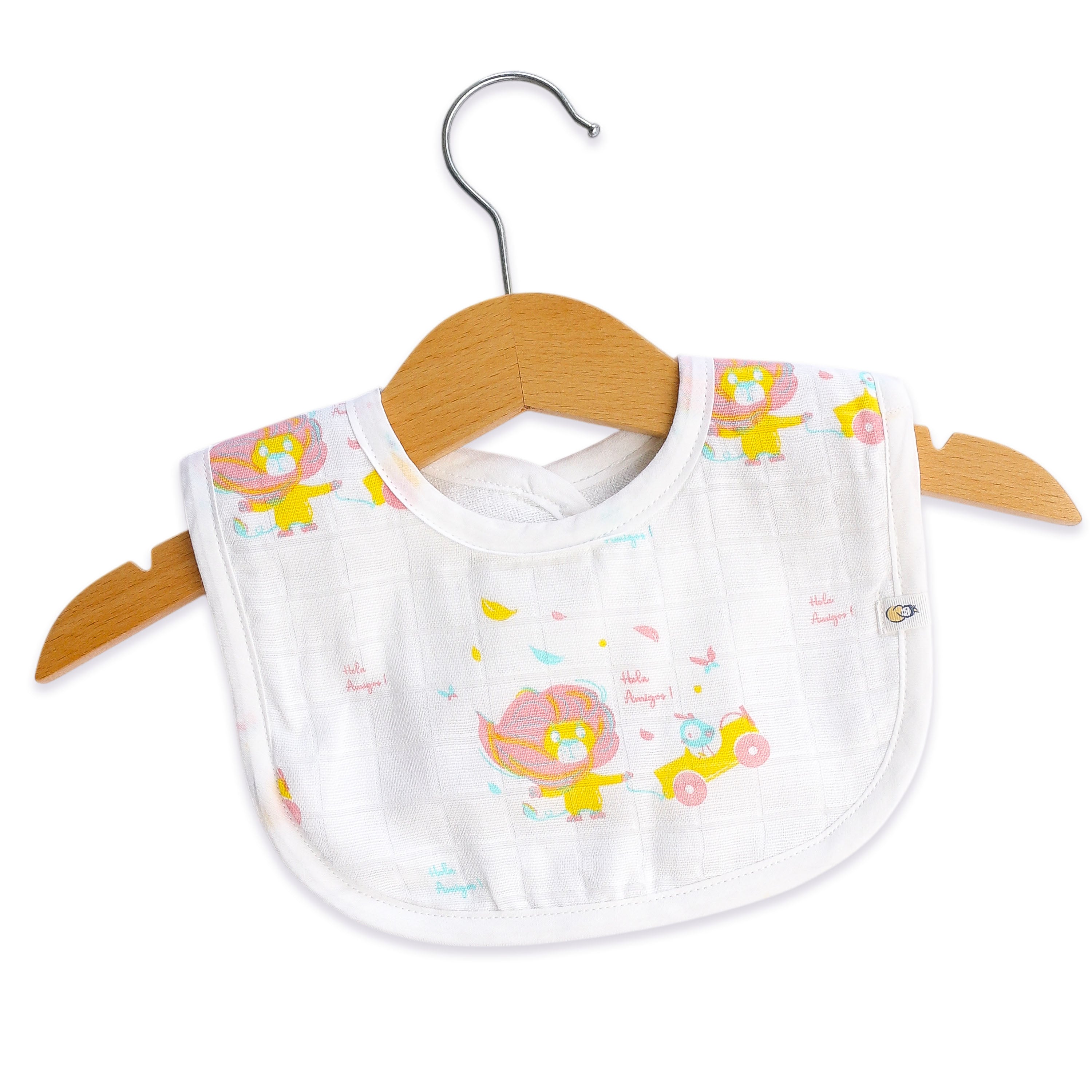 Reversible Muslin and Terry Bib - Assorted 3 Pack - Little Adventure Combo  NEW