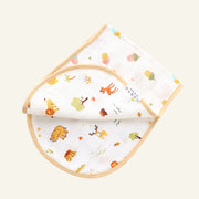 Tiny Jungle Adventure & Popsicles - Muslin Reversible Burp Cloth
