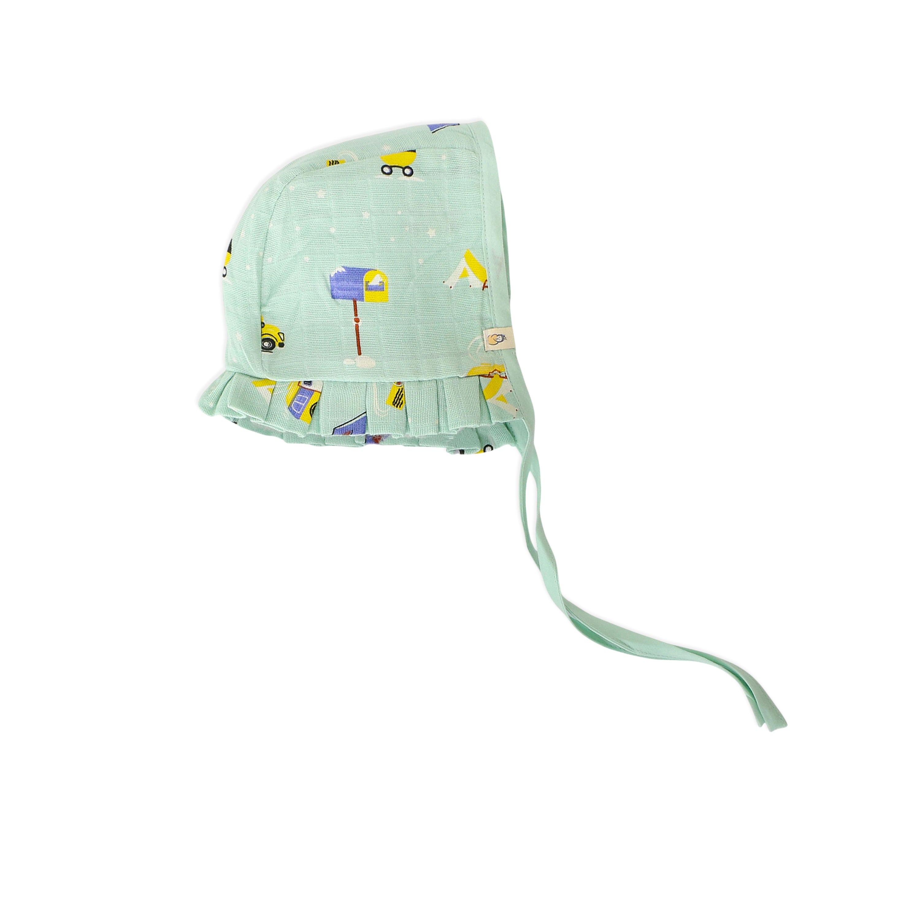 Muslin Baby Cap 100% Cotton ( 0 - 3 months ) 3 Pack Combo NEW