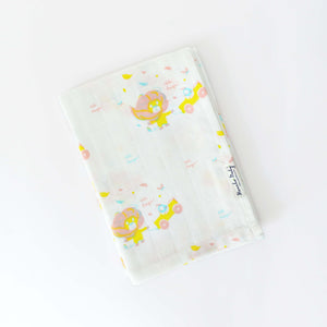 Lion & The Bird - Muslin 100% Cotton Baby Towel (65 X 90 cms) 1 pack NEW