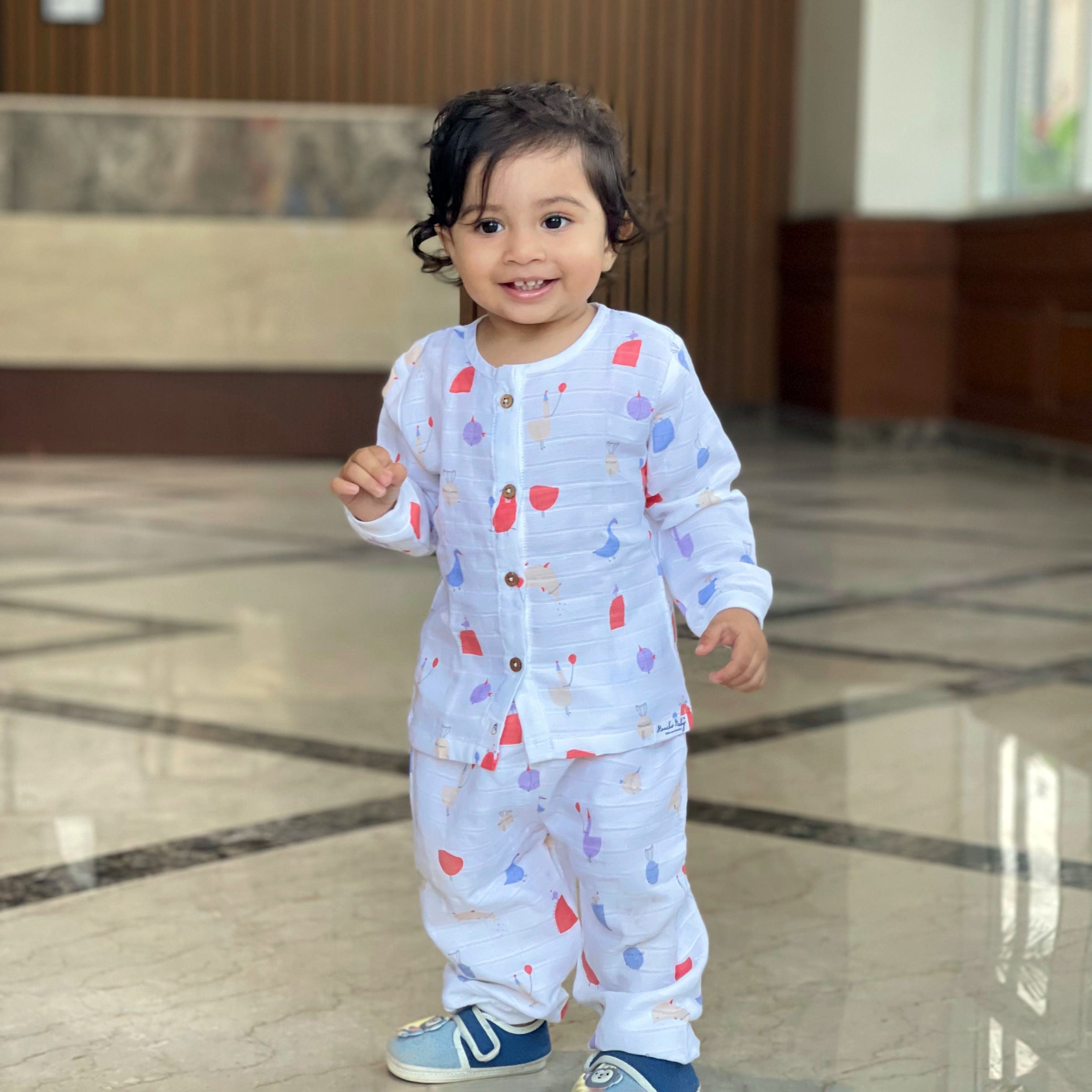 Little adventures Combo Saver 3 pack : Full Sleeve & Pant Sets (0m to 5years)