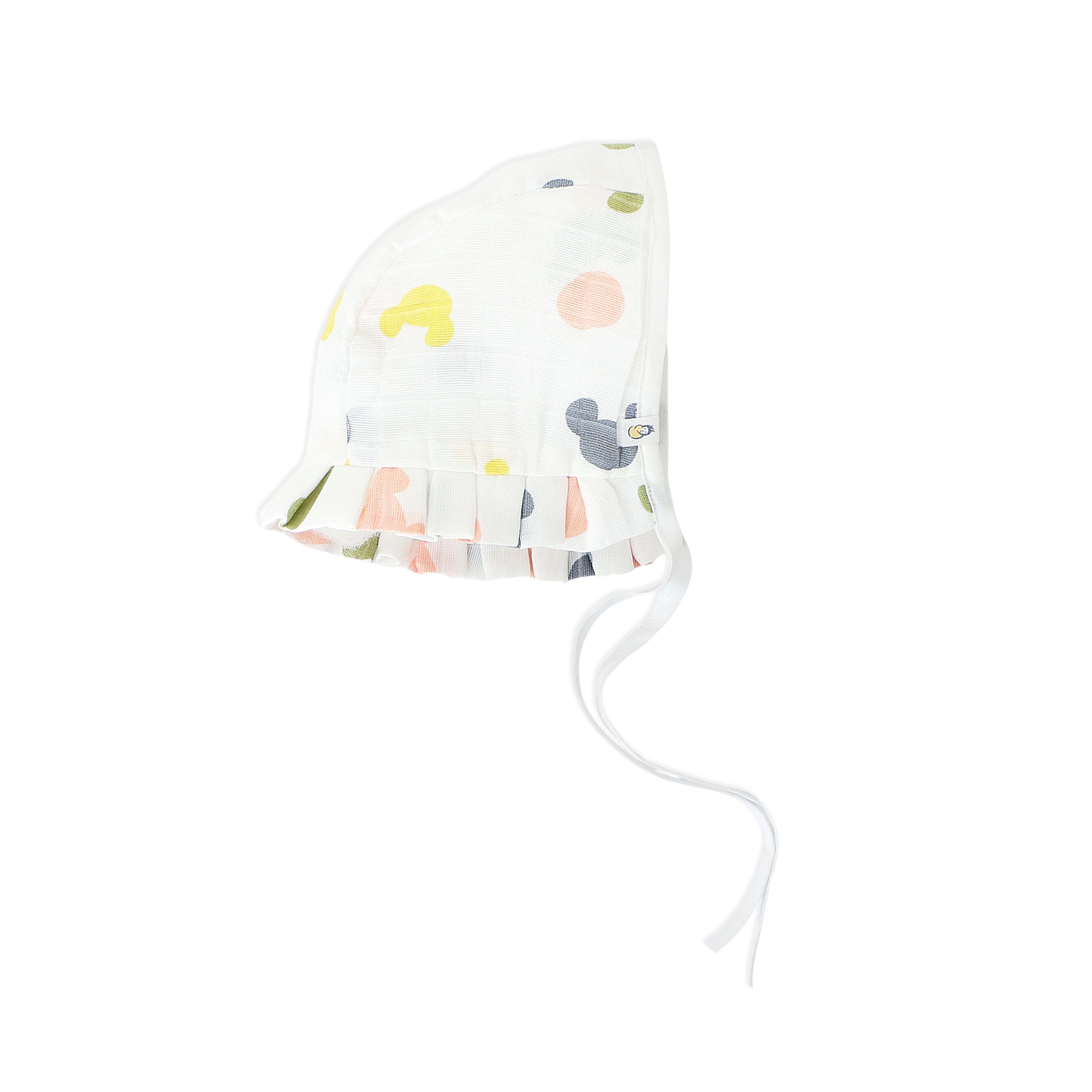 Muslin Baby Cap 100% Cotton ( 0 - 3 months ) 3 Pack Combo NEW