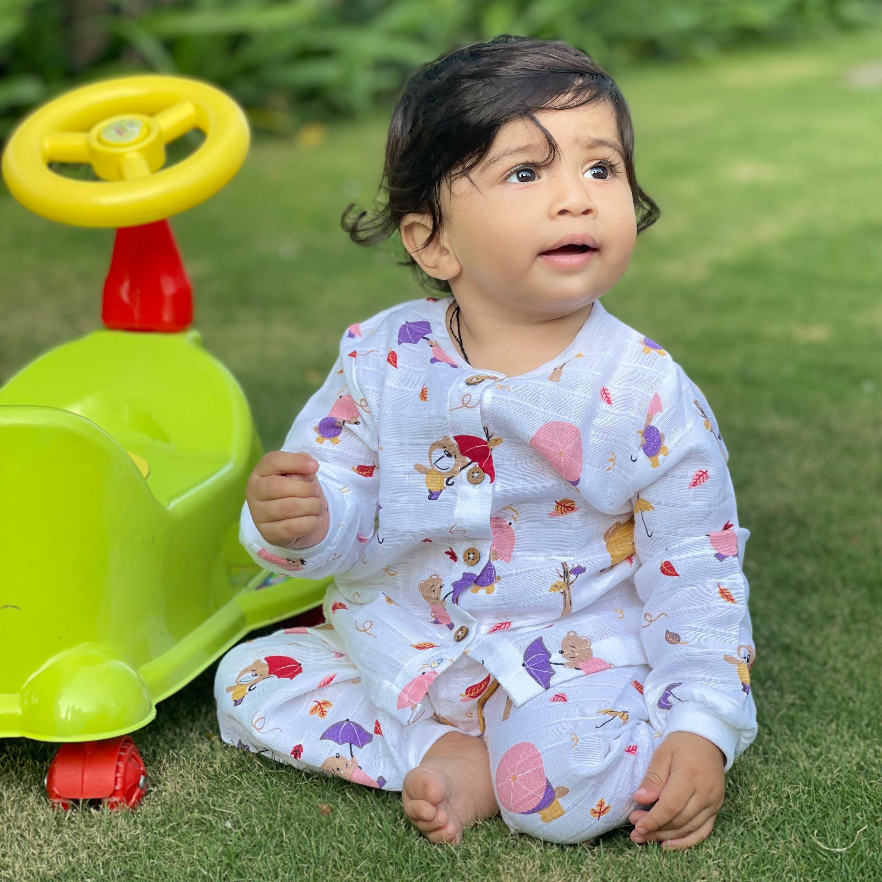 Little explorer combo Saver 3 pack : Full Sleeve & Pant Sets (0m to 4years)