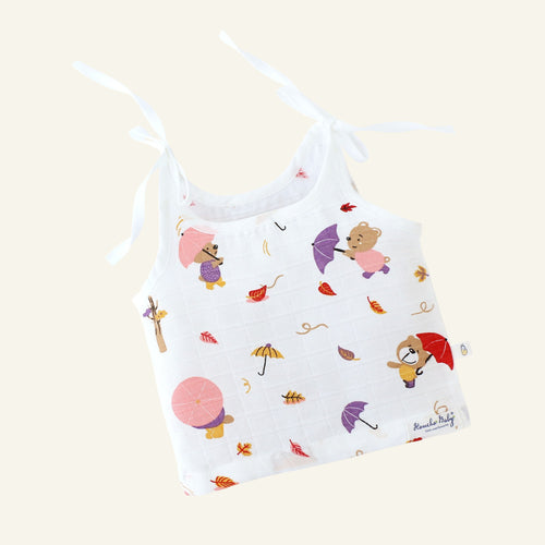 Teddy's Windy Walk - Muslin Knot Jablas (New born & 0 - 3 months) 1 pack