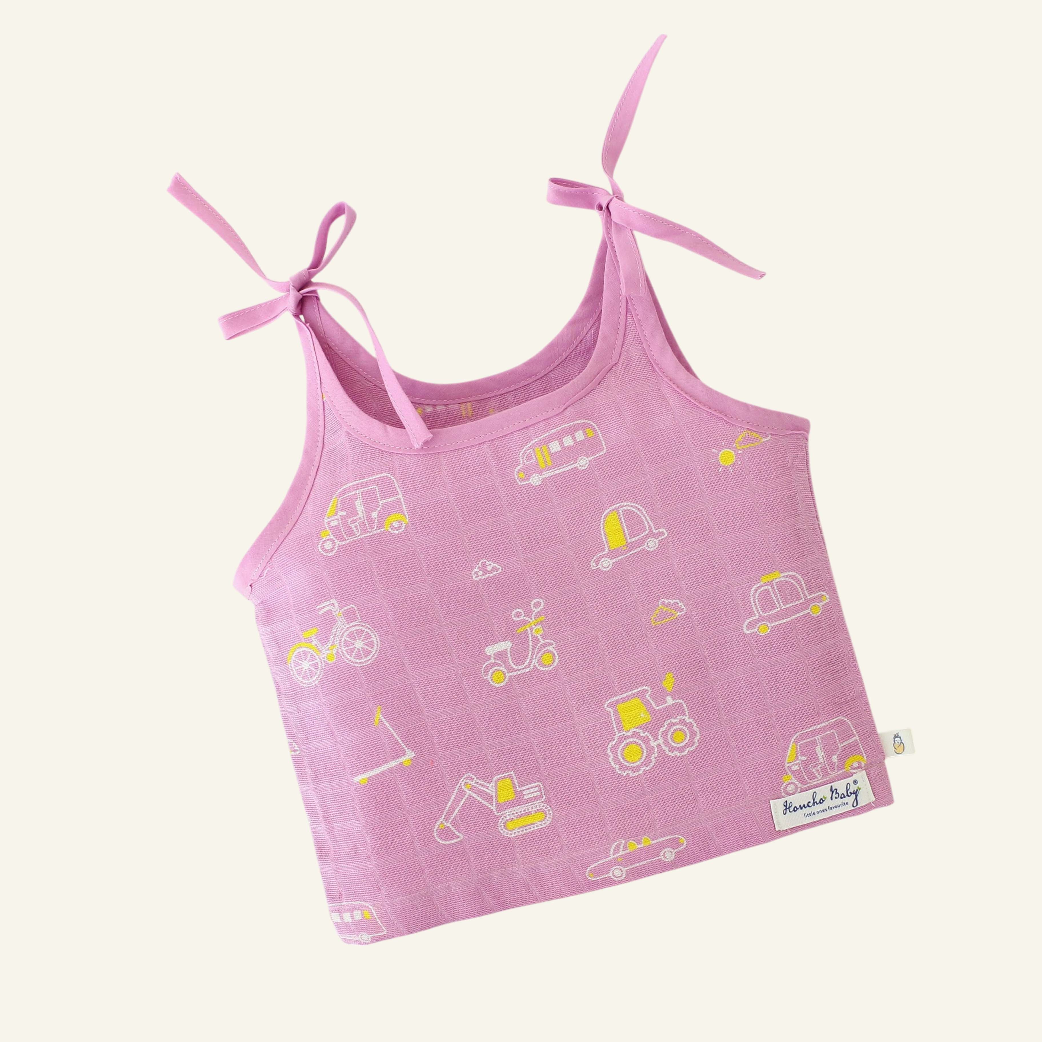 Busy Little Wheels - Muslin Knot Jablas (New born & 0 - 3 months) 1 pack