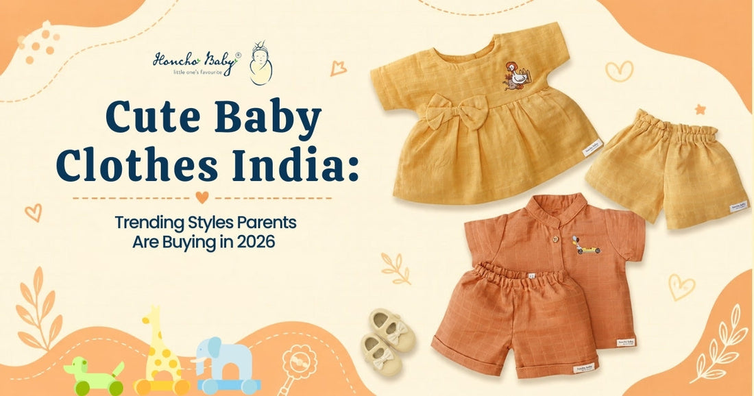 Cute Baby Clothes India: Trending Styles Parents Are Buying in 2026