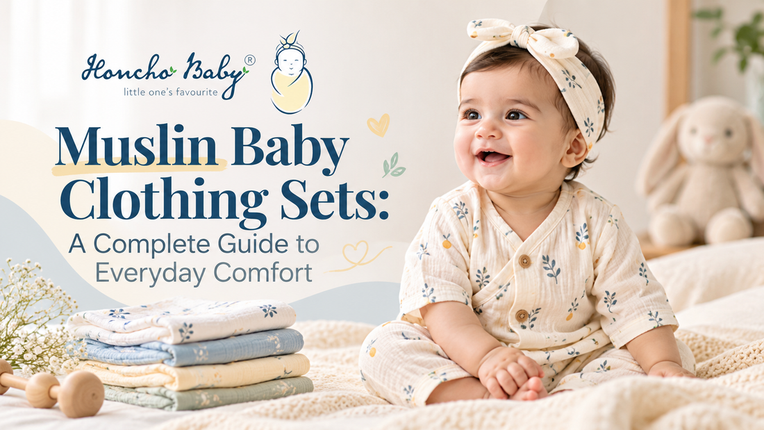 Muslin Baby Clothing Sets