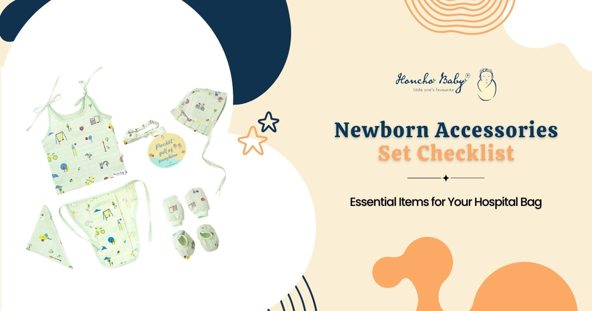 Newborn Accessories Set Checklist
