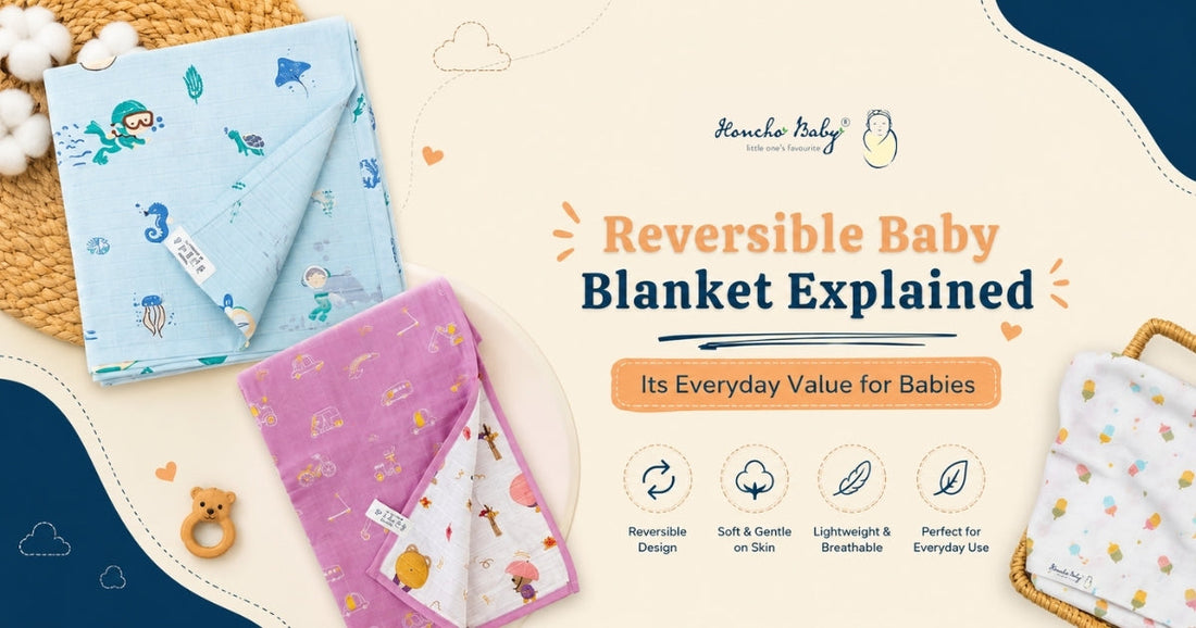 Reversible Baby Blanket 