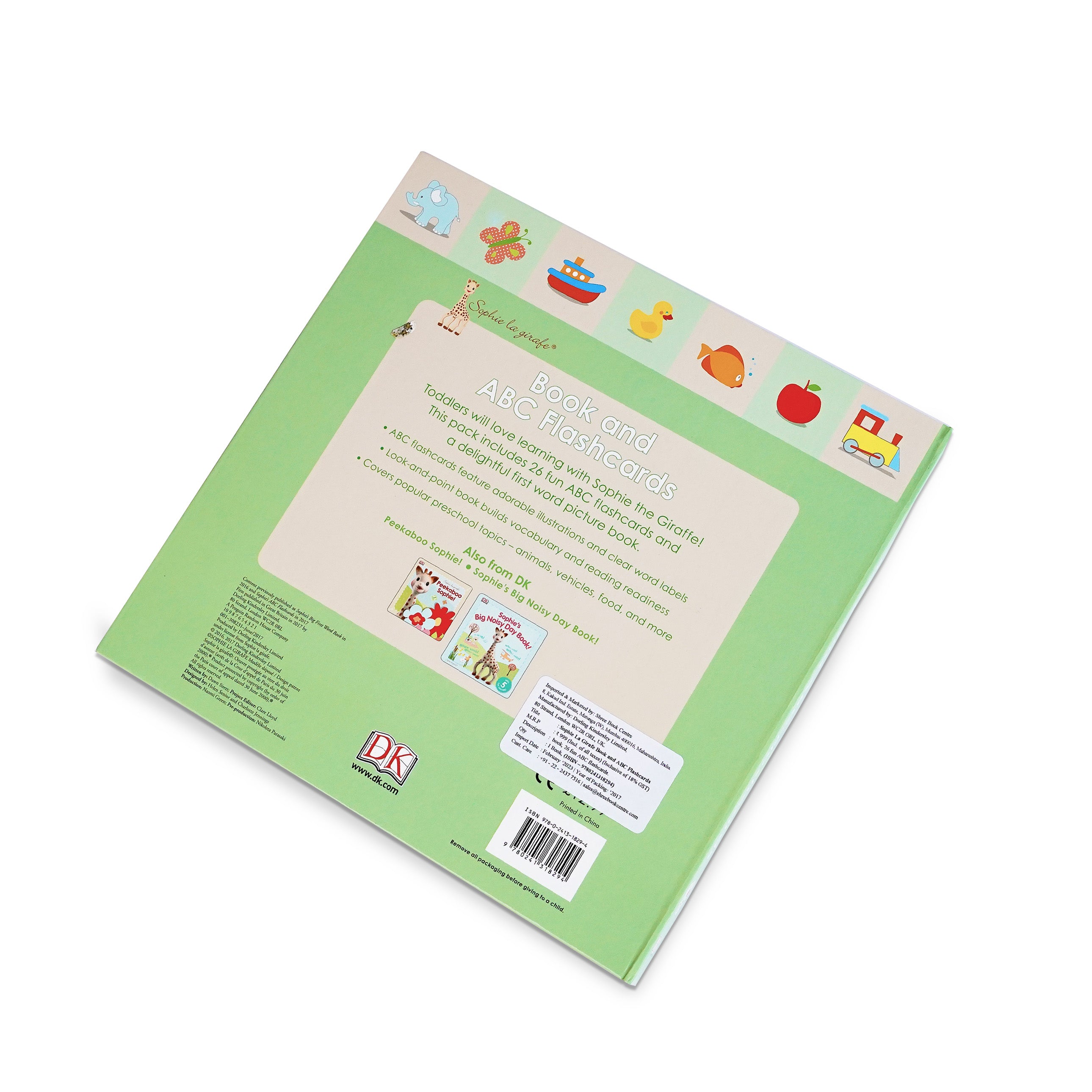 Sophie la girafe: Book and ABC Flashcards