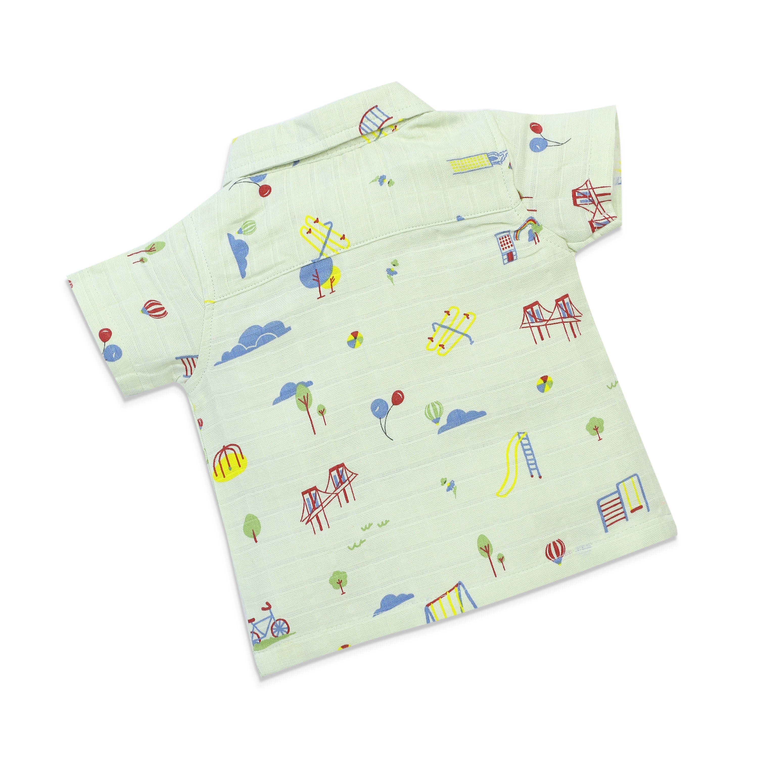 Muslin Half Sleeve Top & Shorts Set (0M – 5Y) Park Play Days