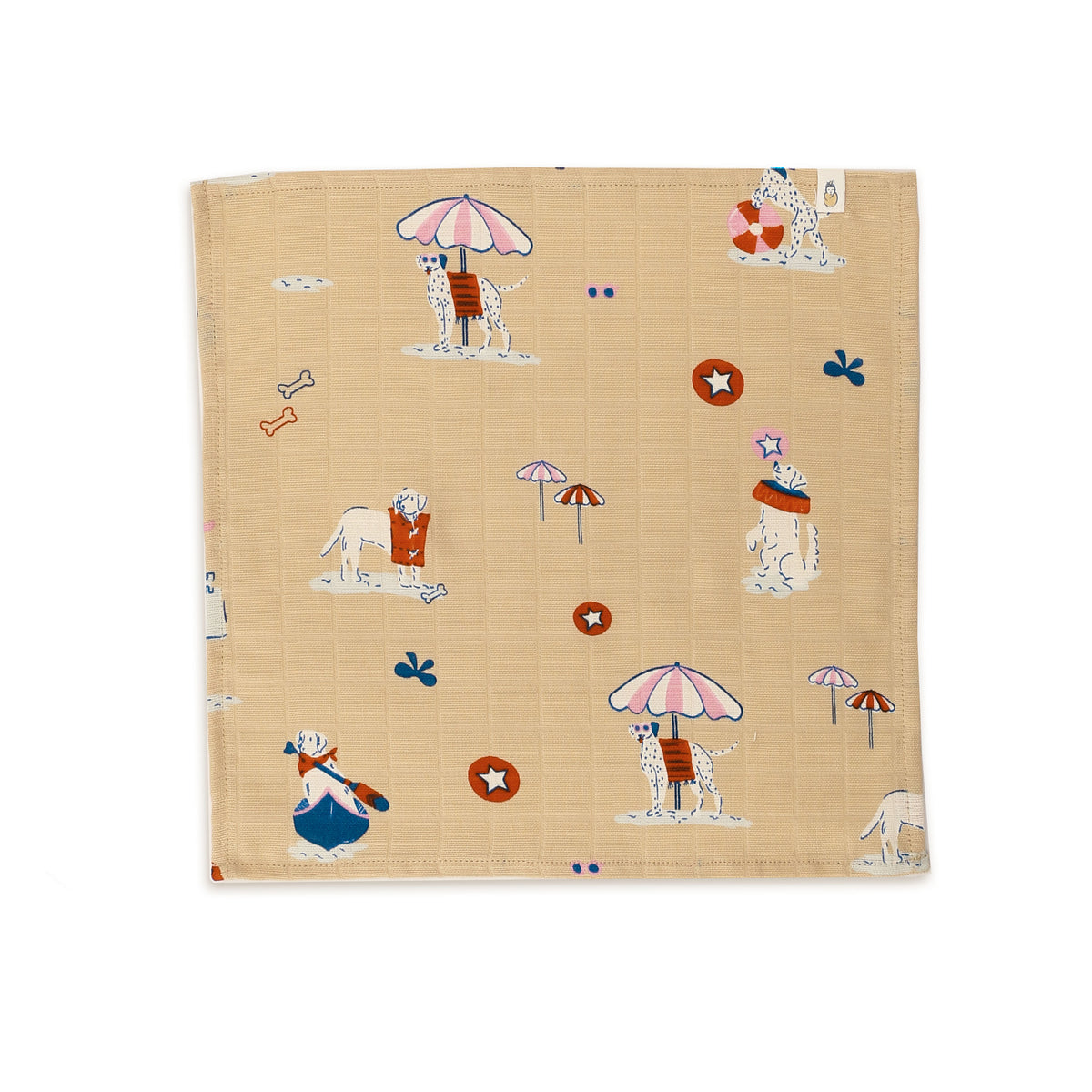 Muslin Wash cloth / Hand kerchief - 6 pack S9 (27x27 Cm)