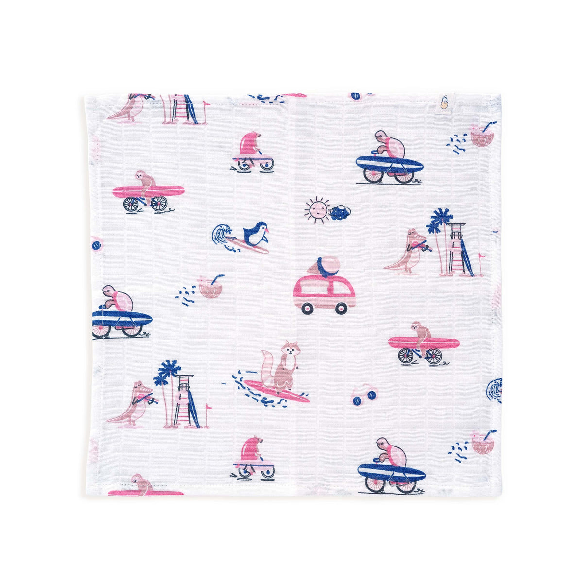 Muslin Wash cloth / Hand kerchief - 6 Pack S10 (27x27 Cm)