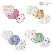 12 Pack - Girls Bloomers Muslin Cotton ( 0 m to 5 years )