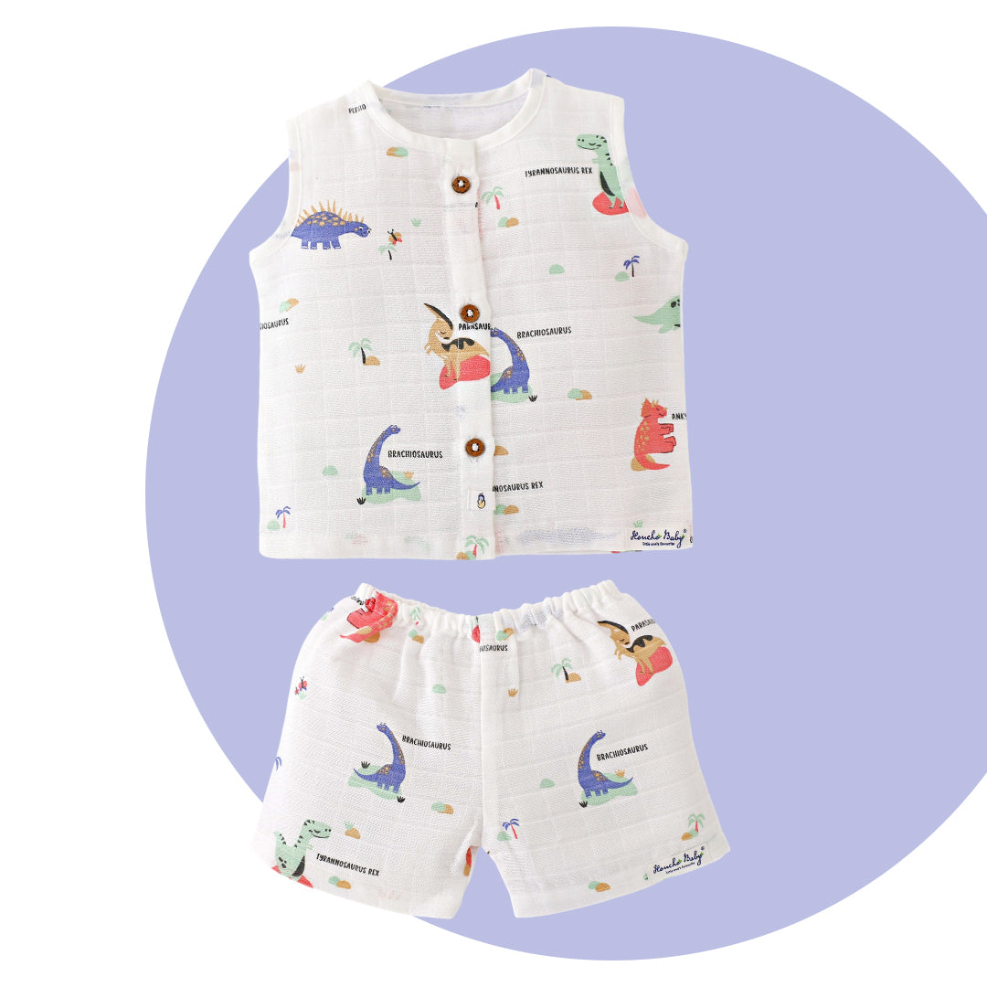 Sleeveless Top & Shorts (newborn to 4years) 6 Pack -