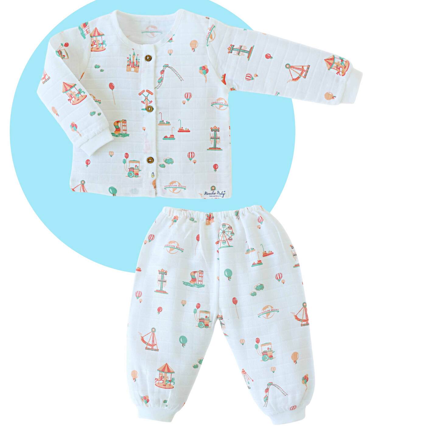 Combo Saver Full sleeve Top & Pant (Assorted 6 Pack) 0 - 4years S6