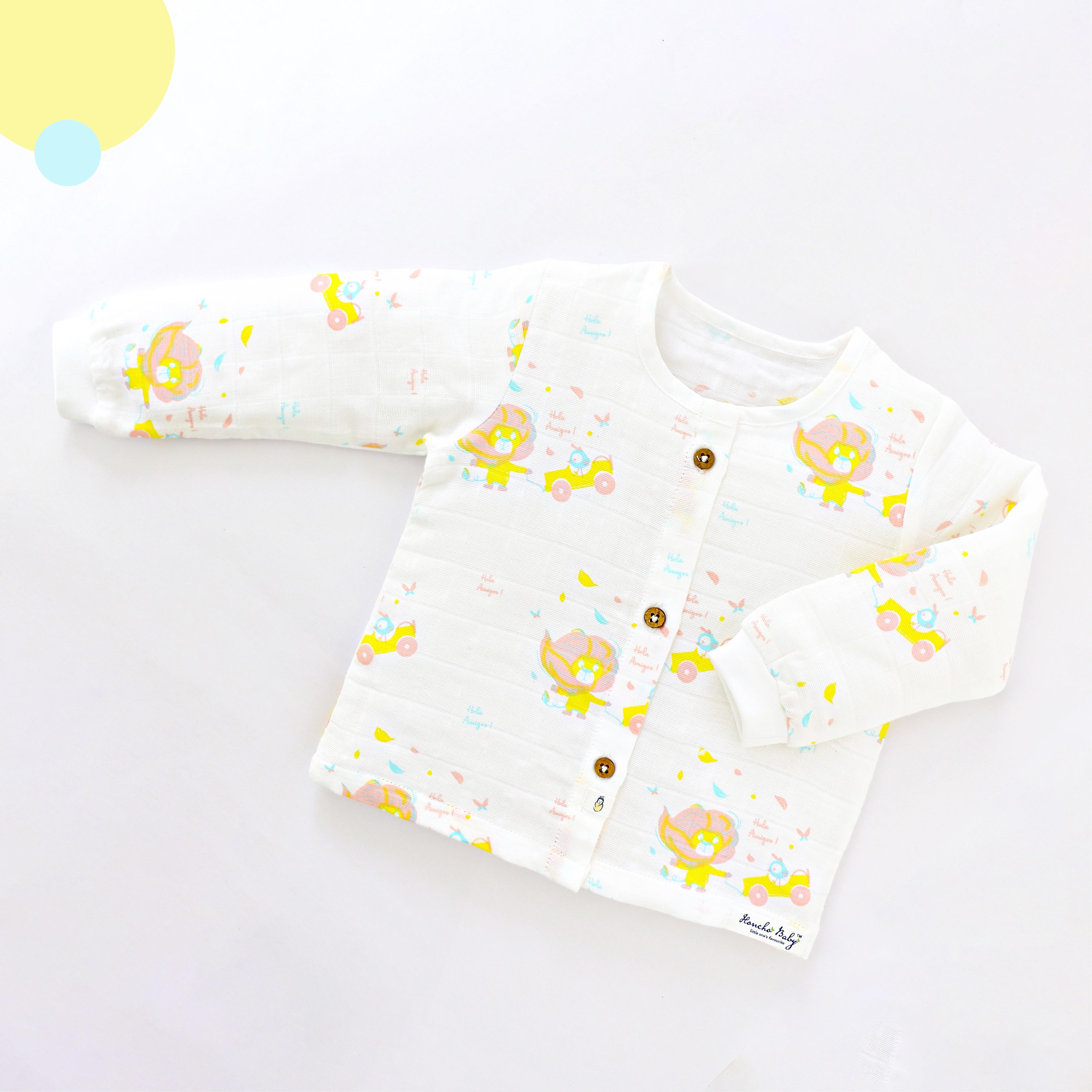 Unisex full sleeve top - 1 pack - Lion and Bird