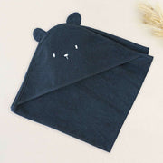 Terry Hooded Towel - Navy ( 65 x 65 cms )