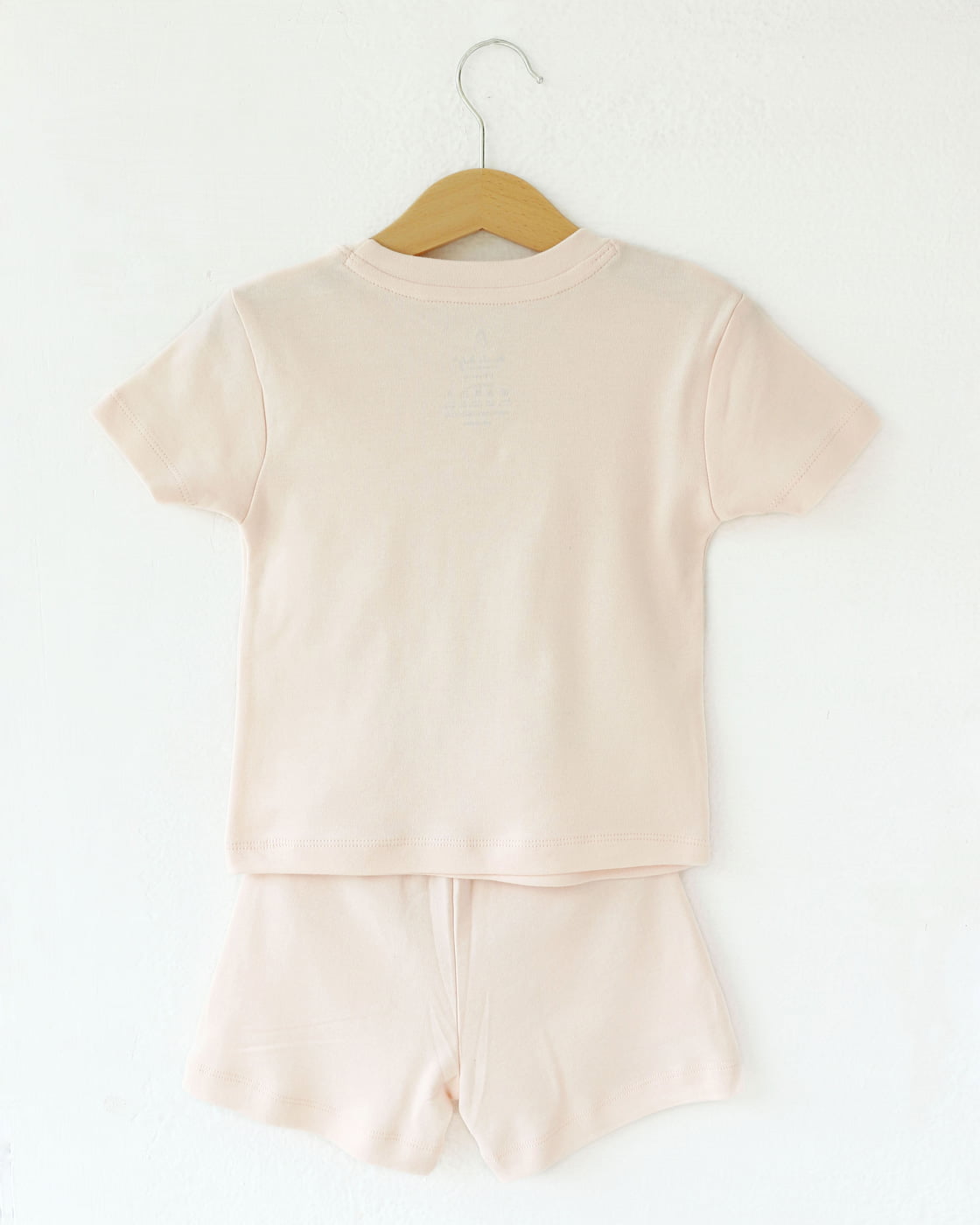 Soft and Stylish Unisex T- shirt & Shorts set ( Pixie pink ) 1 Y to 4 Y