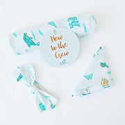 Iceberg Buddies - Organic Cotton (double layer) Baby Muslin Swaddle Set - 110 X 110 cms