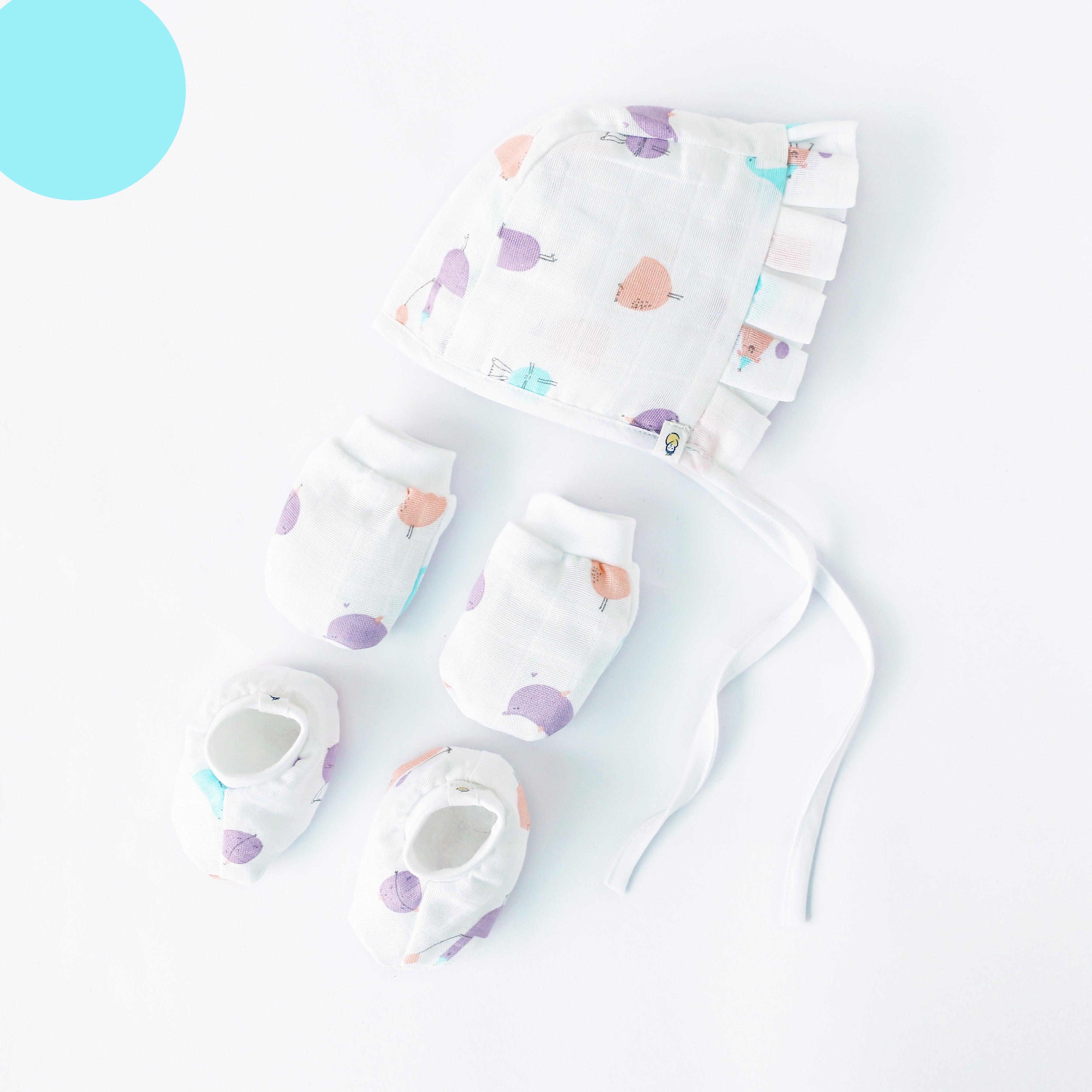 Baby essential clothing bundle - 5 piece set - Minime Magic Doodles