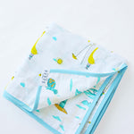 Iceberg Buddies & Giraffe Tales & Tweets - Reversible Blanket/Quilt (4 layered) NEW