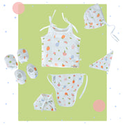 Baby essential Starter gift Kit - 6 piece set - Tropical Tango