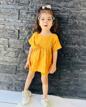 Rainbow Magic - Girls Co-ord set (0 months - 4 years) | 1 pack | Mustard
