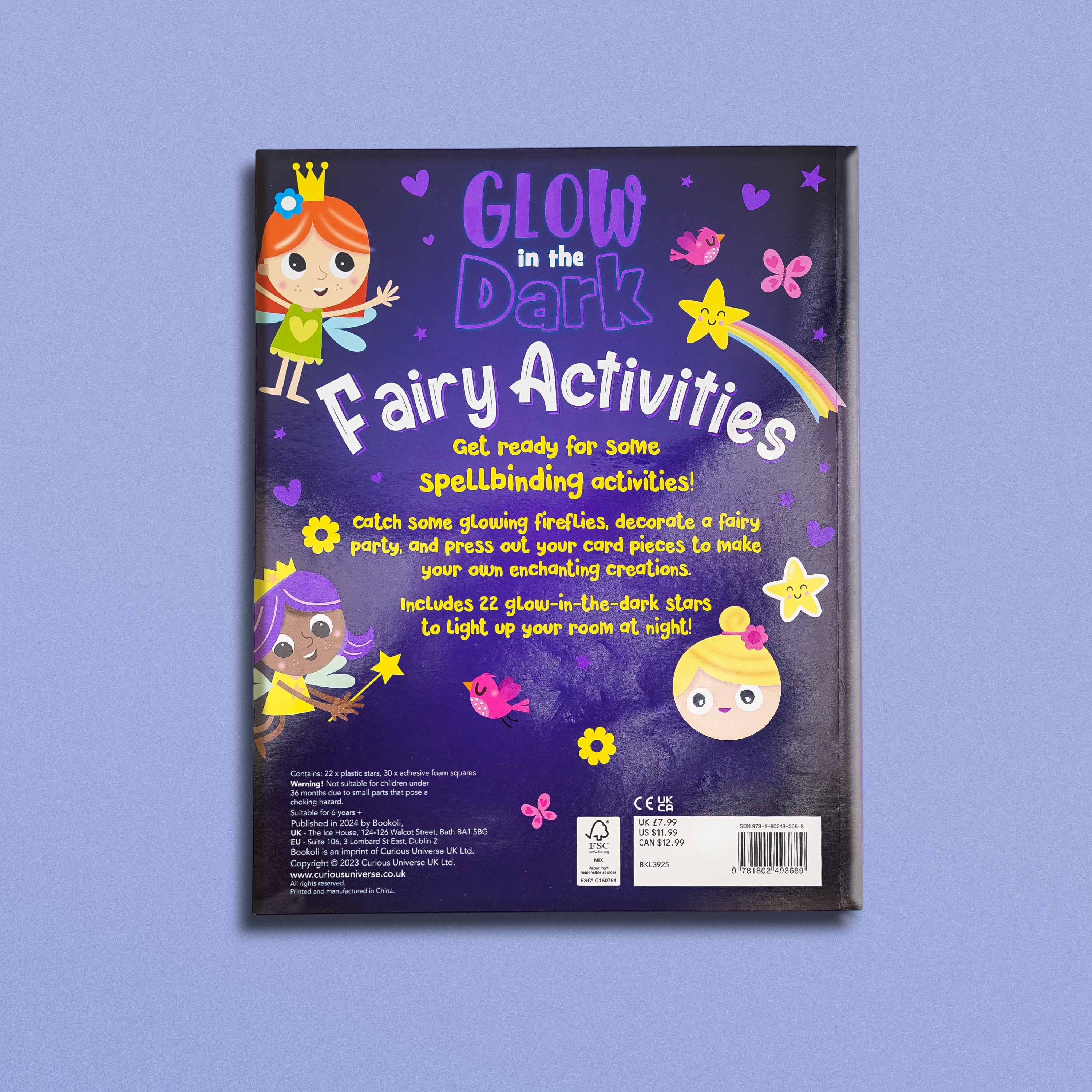 Glow In The Dark Fairy Activities Book