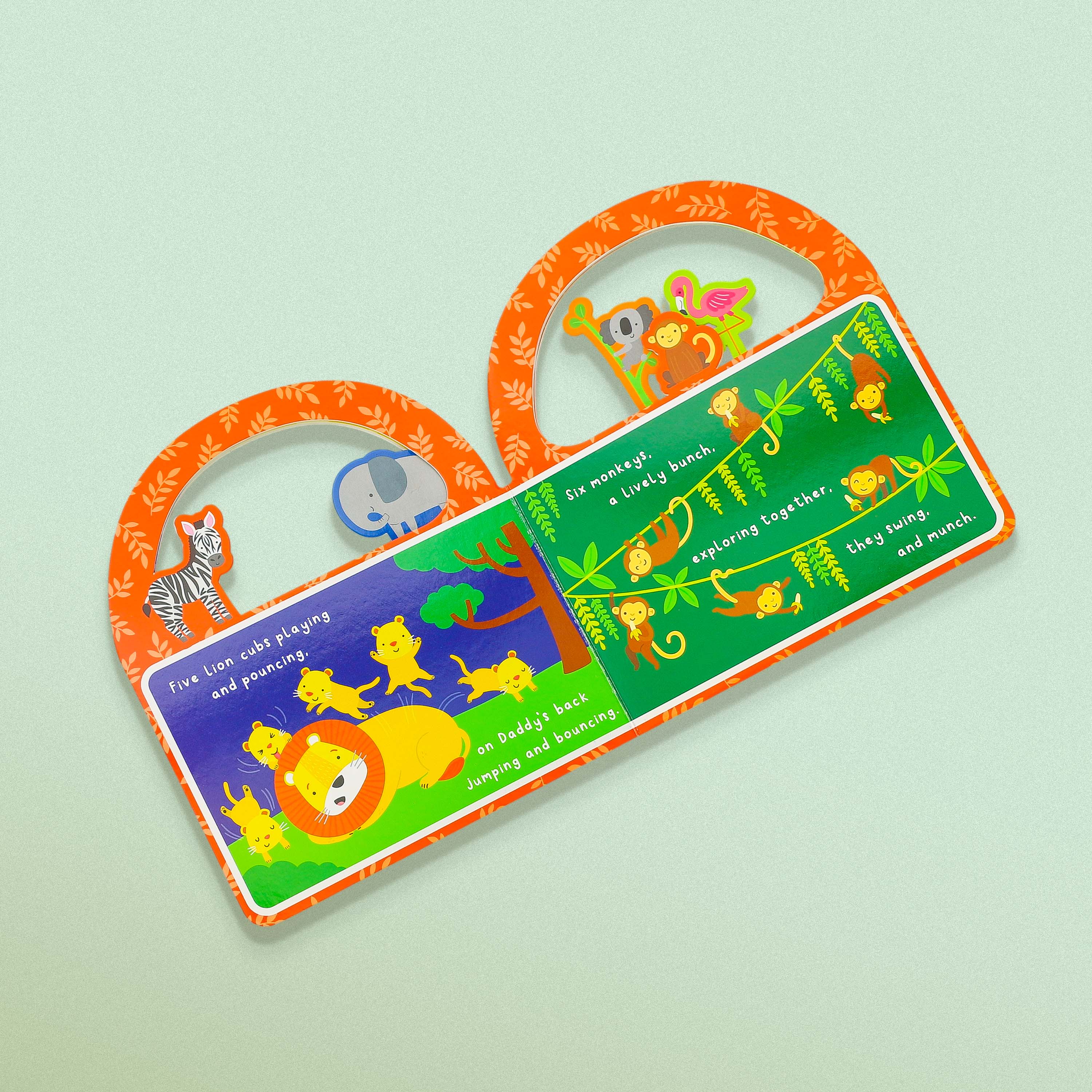Carry Along At the Zoo - Interactive Baby & Toddler Book with Handle