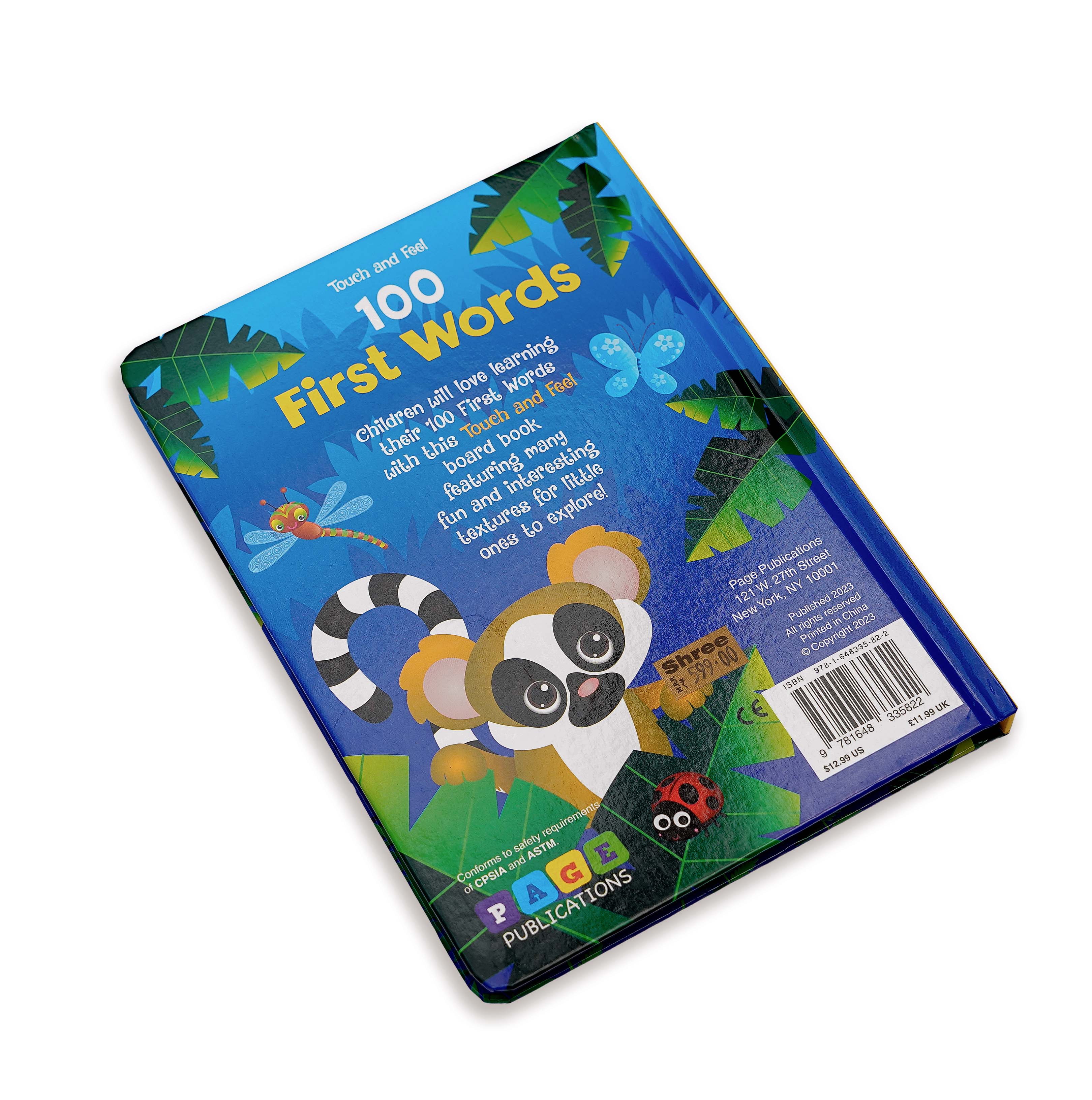 Touch & Feel - 100 First Words Book