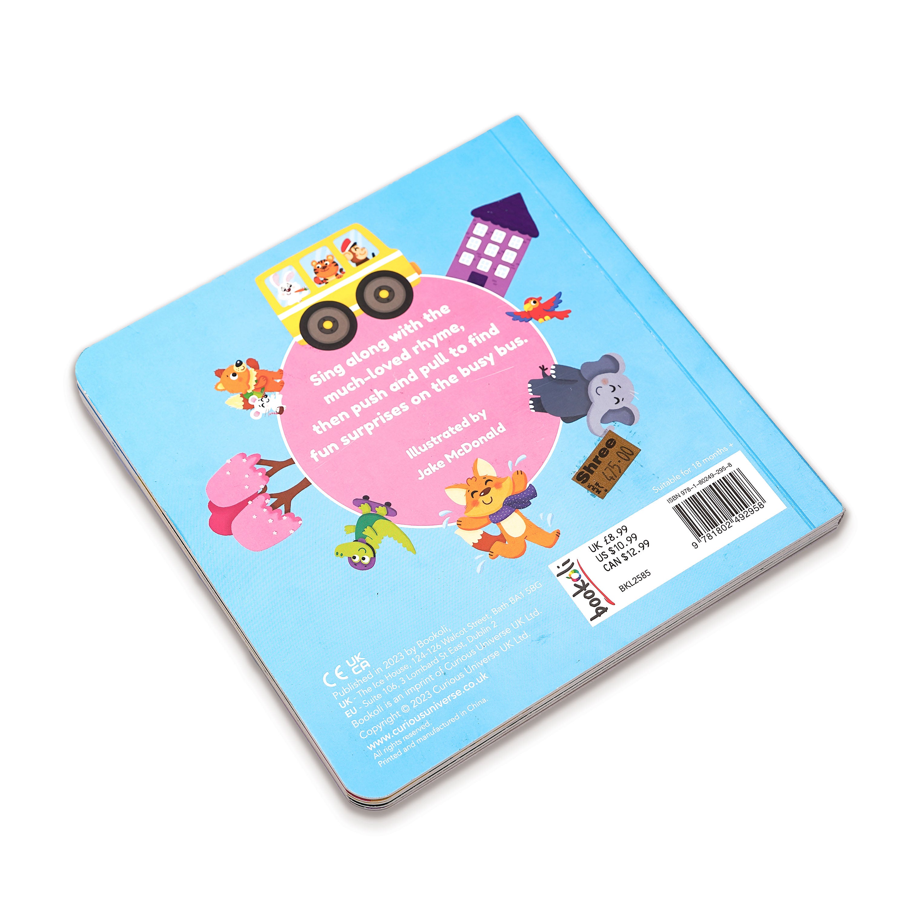 The Wheels on the Bus - Push and Pull Surprises Book