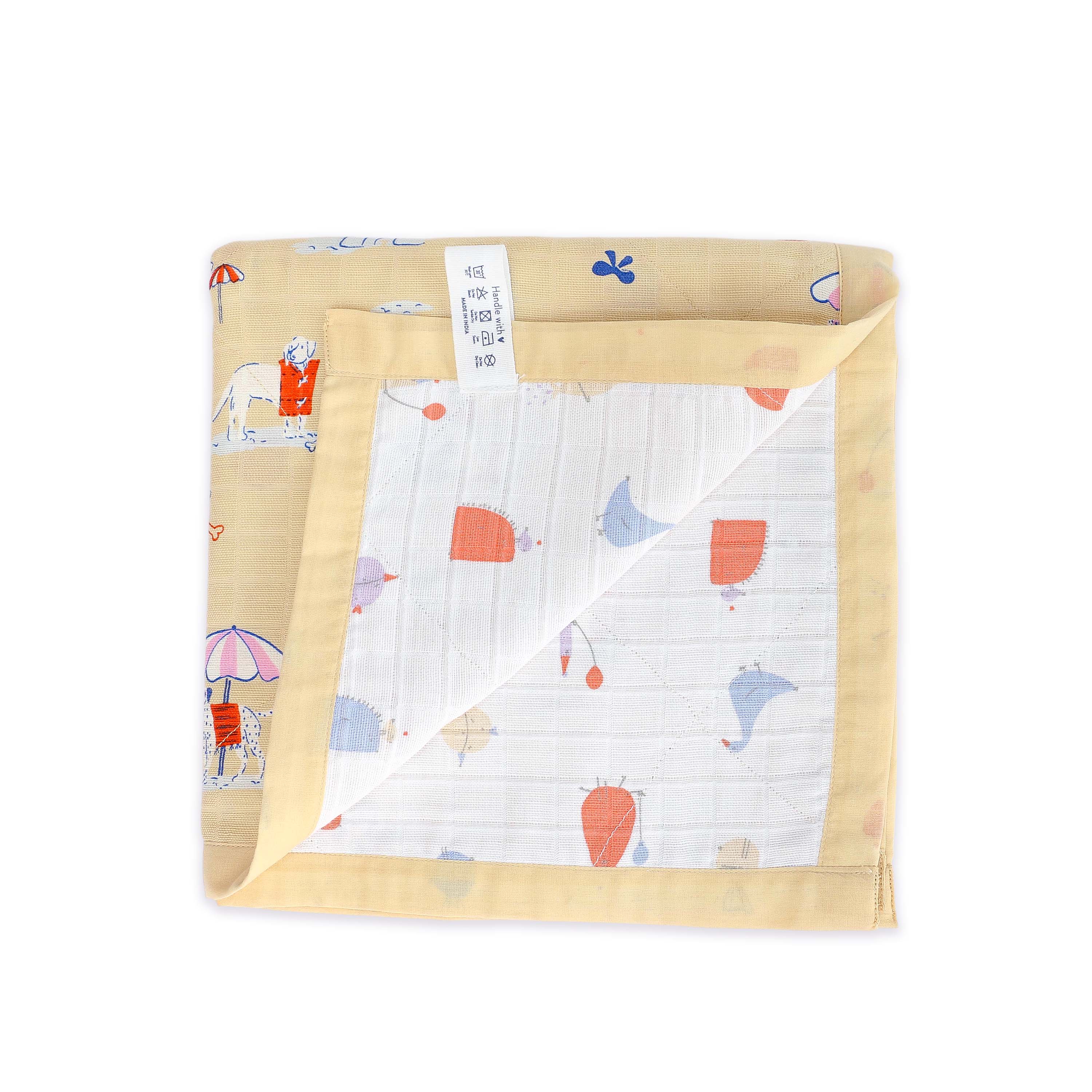 Pawsome Beach Day & Magic Doodles - Reversible Blanket/Quilt