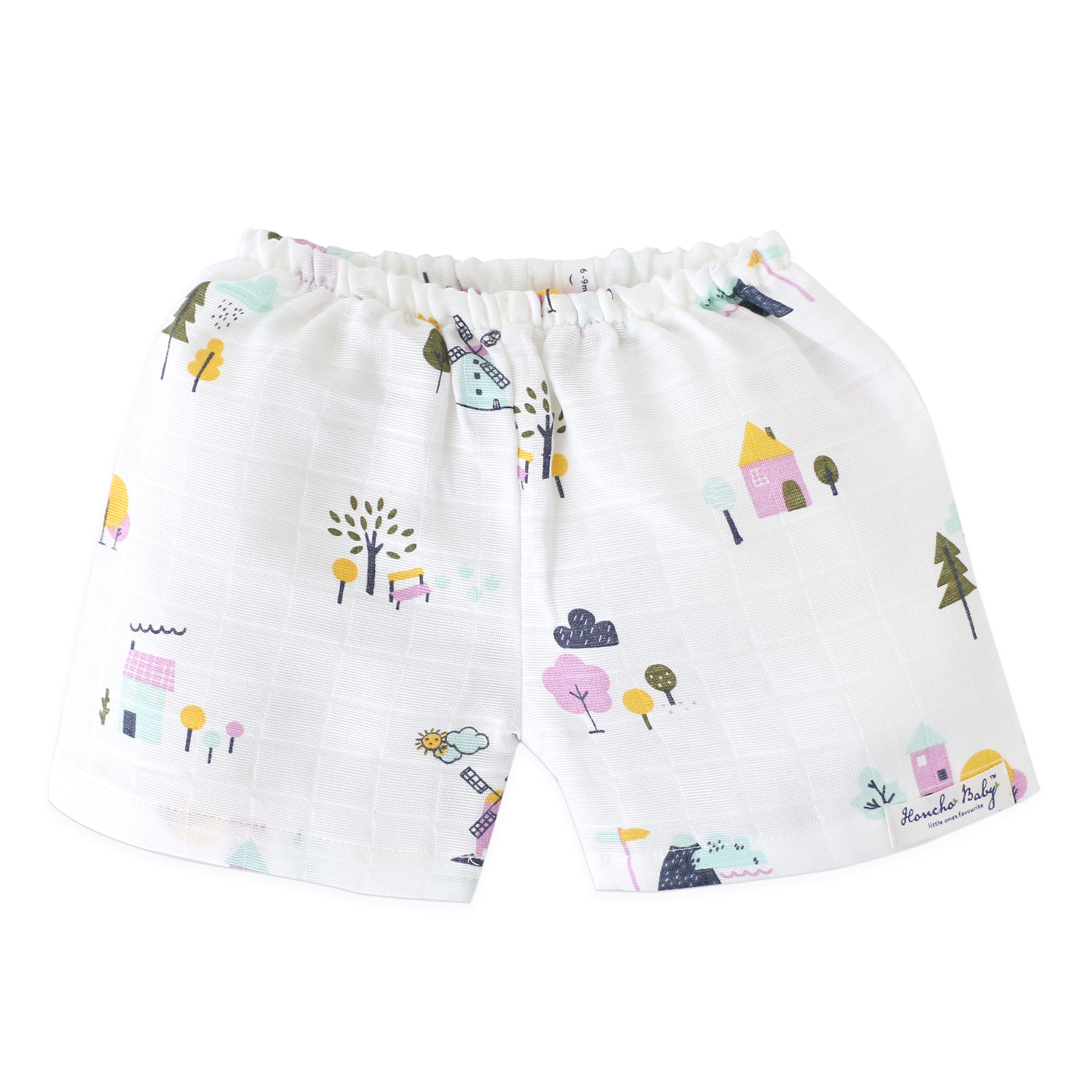 Boys Muslin Shirt & Shorts Set (0M – 5Y) - Assorted 3 Pack - Wonder Tales Combo NEW