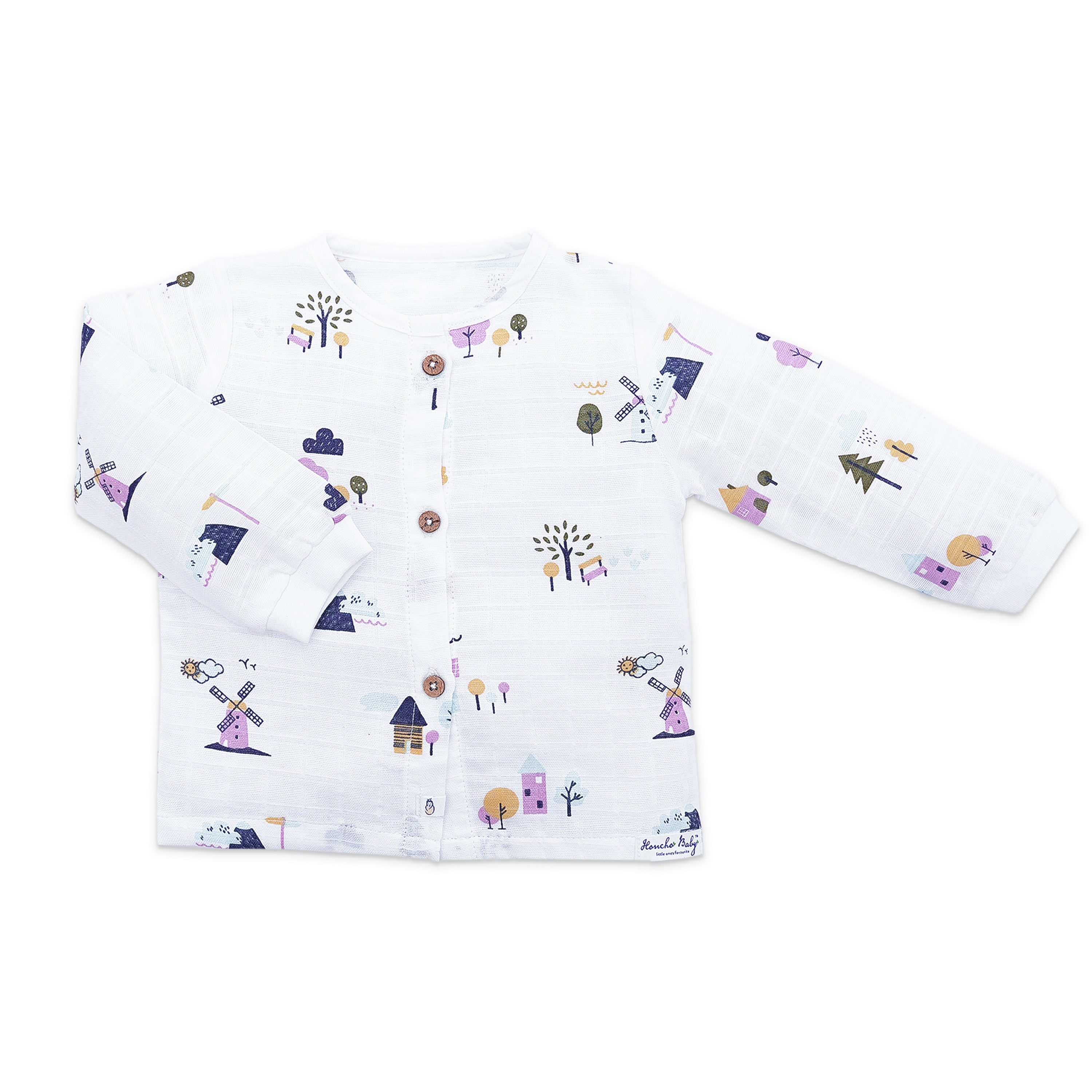 Full Sleeve Jabla for 9-12 Months – Daily Wear – 5 Pack