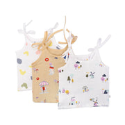 Muslin Knot Jablas (Newborn & 0 - 3 months) Assorted 3 pack  - Wonderland tales  Combo NEW