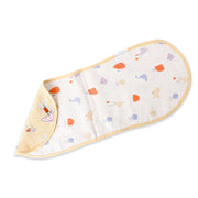 Pawsome Beach Day & Magic Doodles - Muslin Reversible Burp Cloth NEW