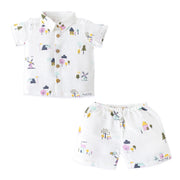 Farmyard Tales - Muslin Half Sleeve Top & Shorts Set (0M – 5Y)
