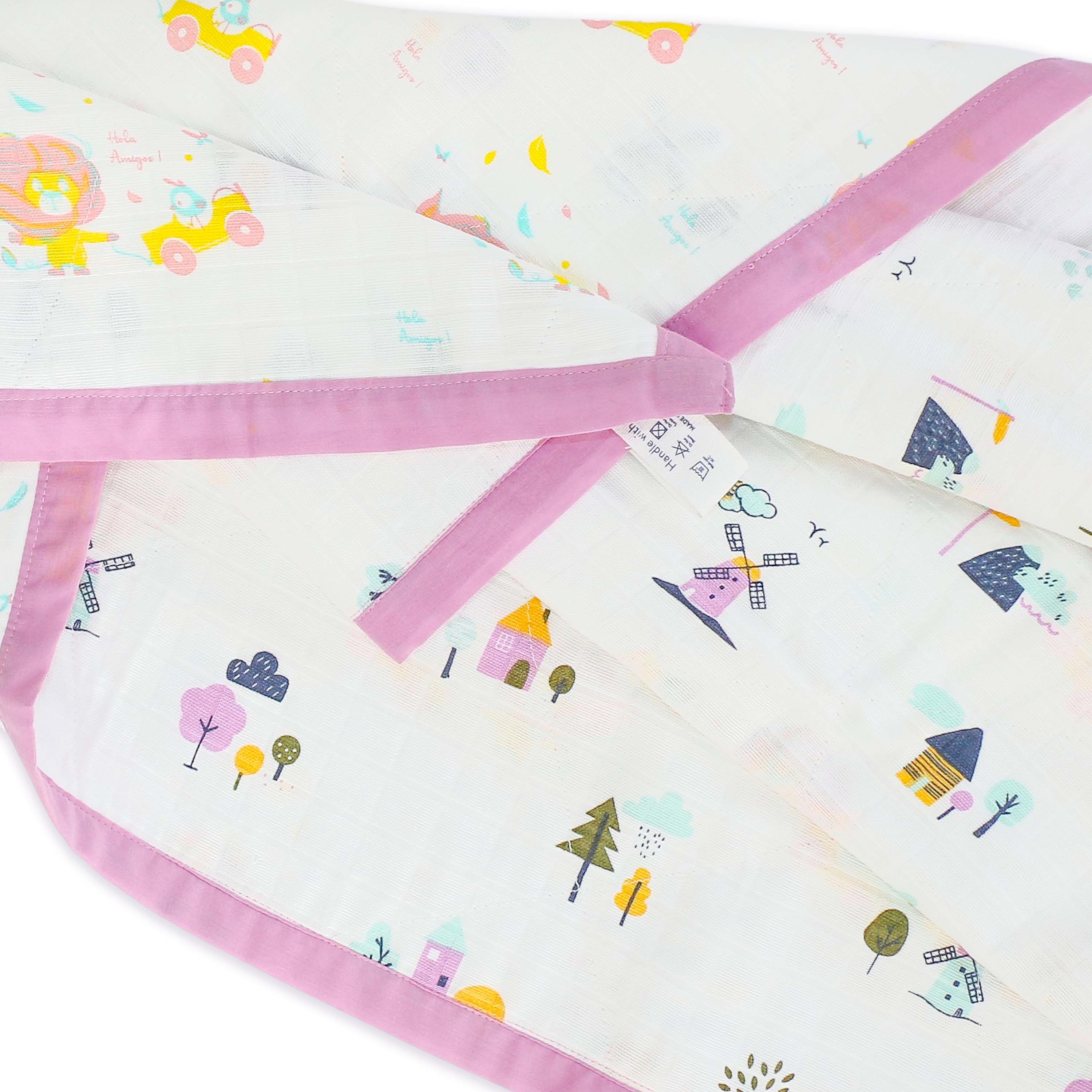 Farmyard Tales & Lion and The Bird - Reversible Blanket/Quilt