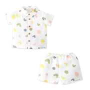 Candy Clouds - Muslin Half Sleeve Top & Shorts Set (0M – 5Y)