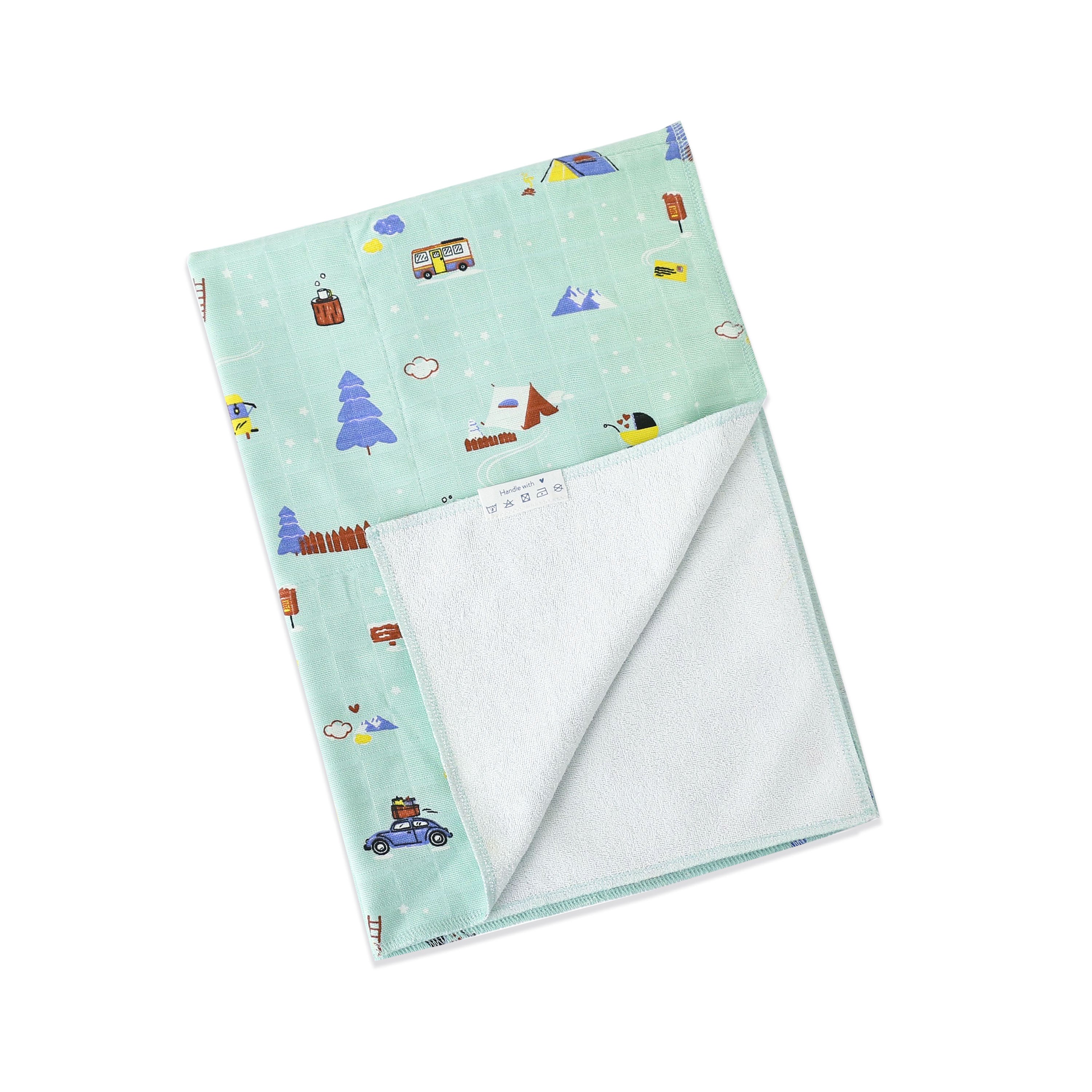 Snowy Village Tales - Dry Sheet