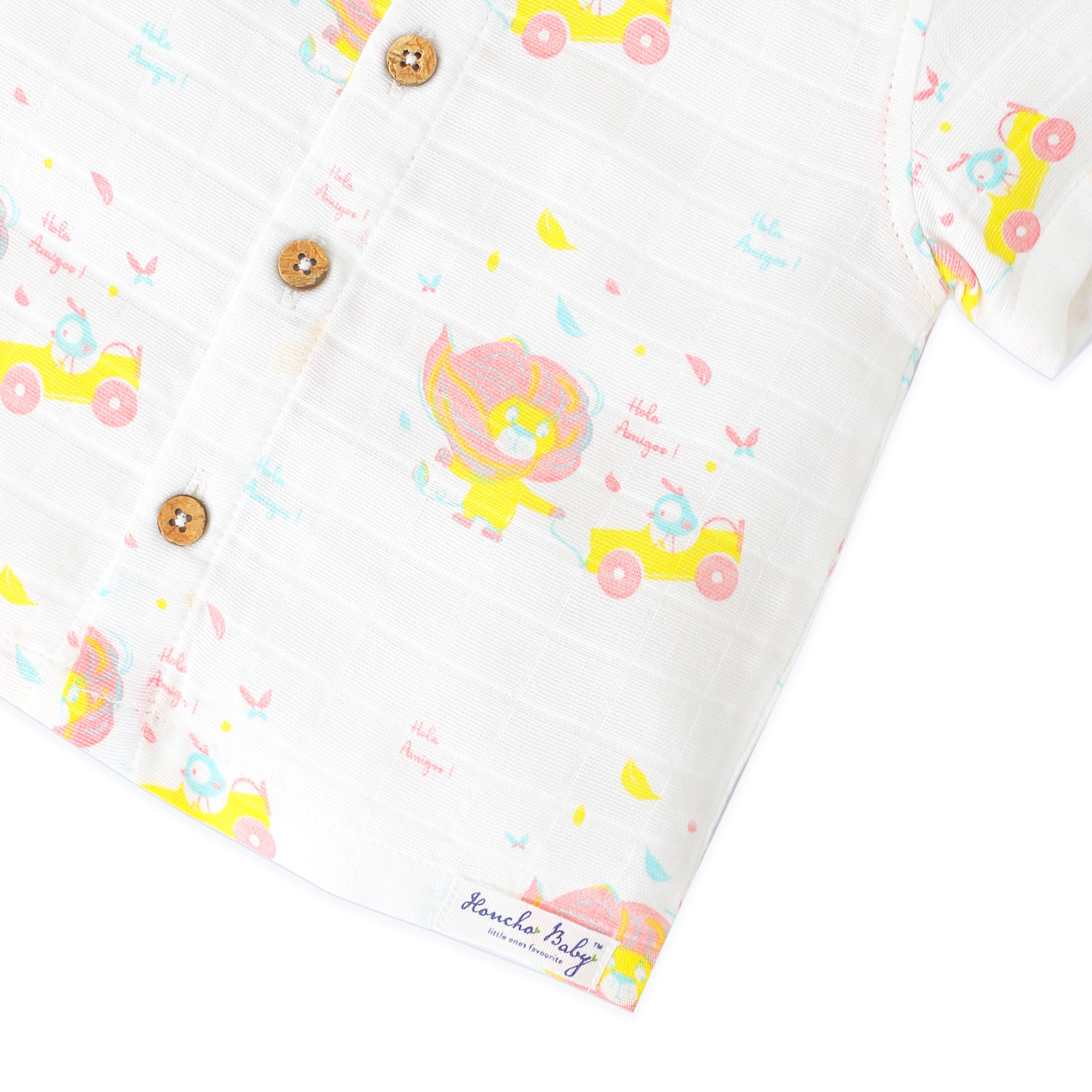 Boys Muslin Shirt & Shorts Set (0M – 5Y) - Assorted 3 Pack - Little Adventure Combo NEW