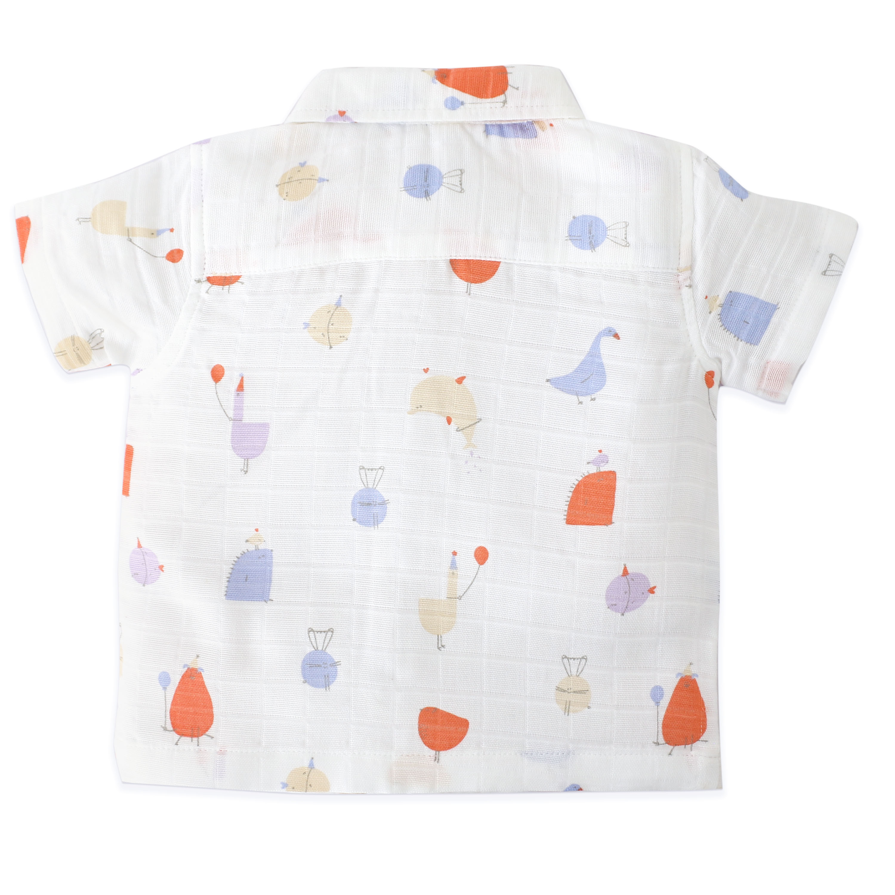 Boys Muslin Shirt & Shorts Set (0M – 5Y) - Assorted 3 Pack - Little Adventure Combo NEW