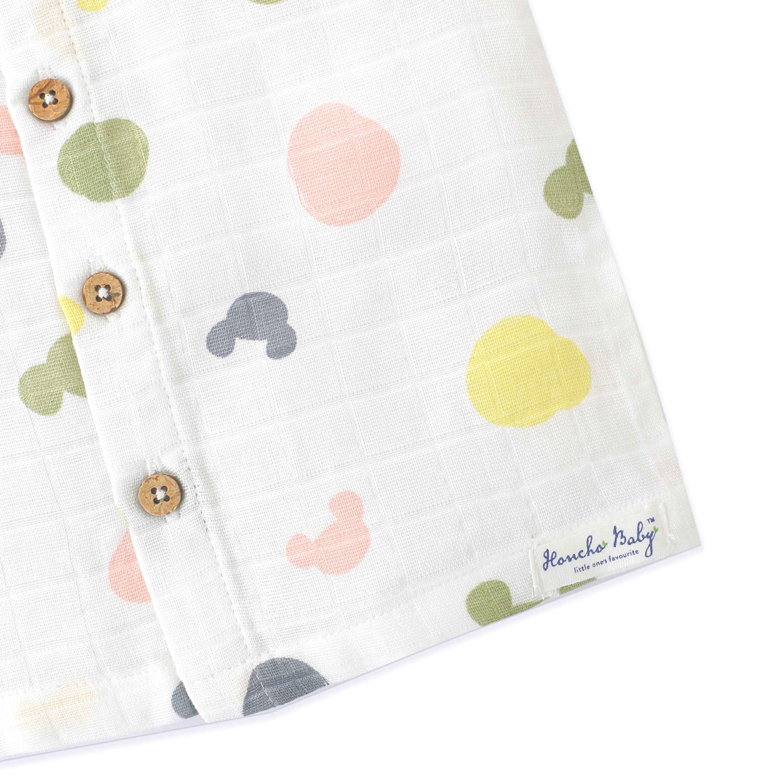 Boys Muslin Shirt & Shorts Set (0M – 5Y) - Assorted 3 Pack - Wonder Tales Combo NEW