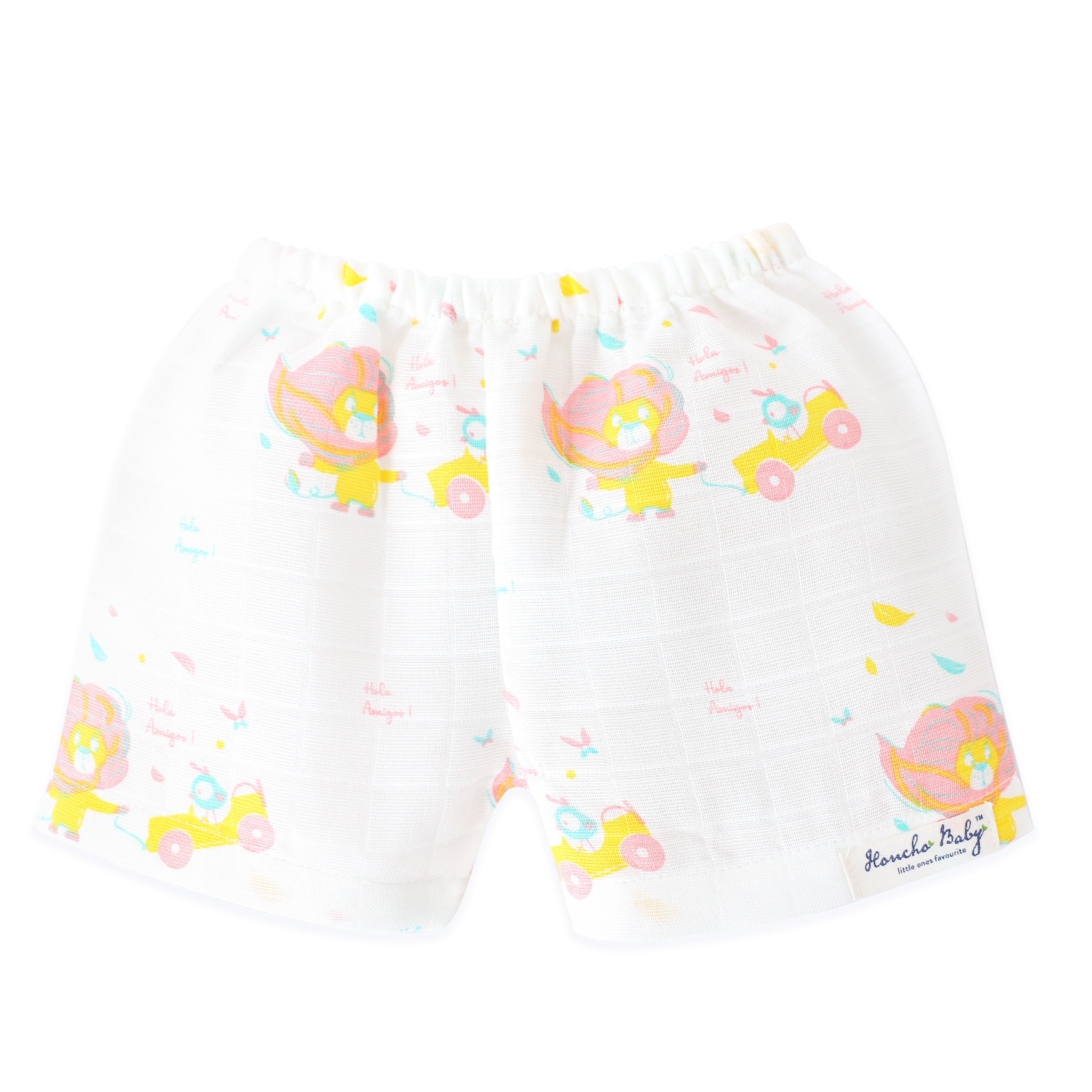 Boys Muslin Shirt & Shorts Set (0M – 5Y) - Assorted 6 Pack  NEW