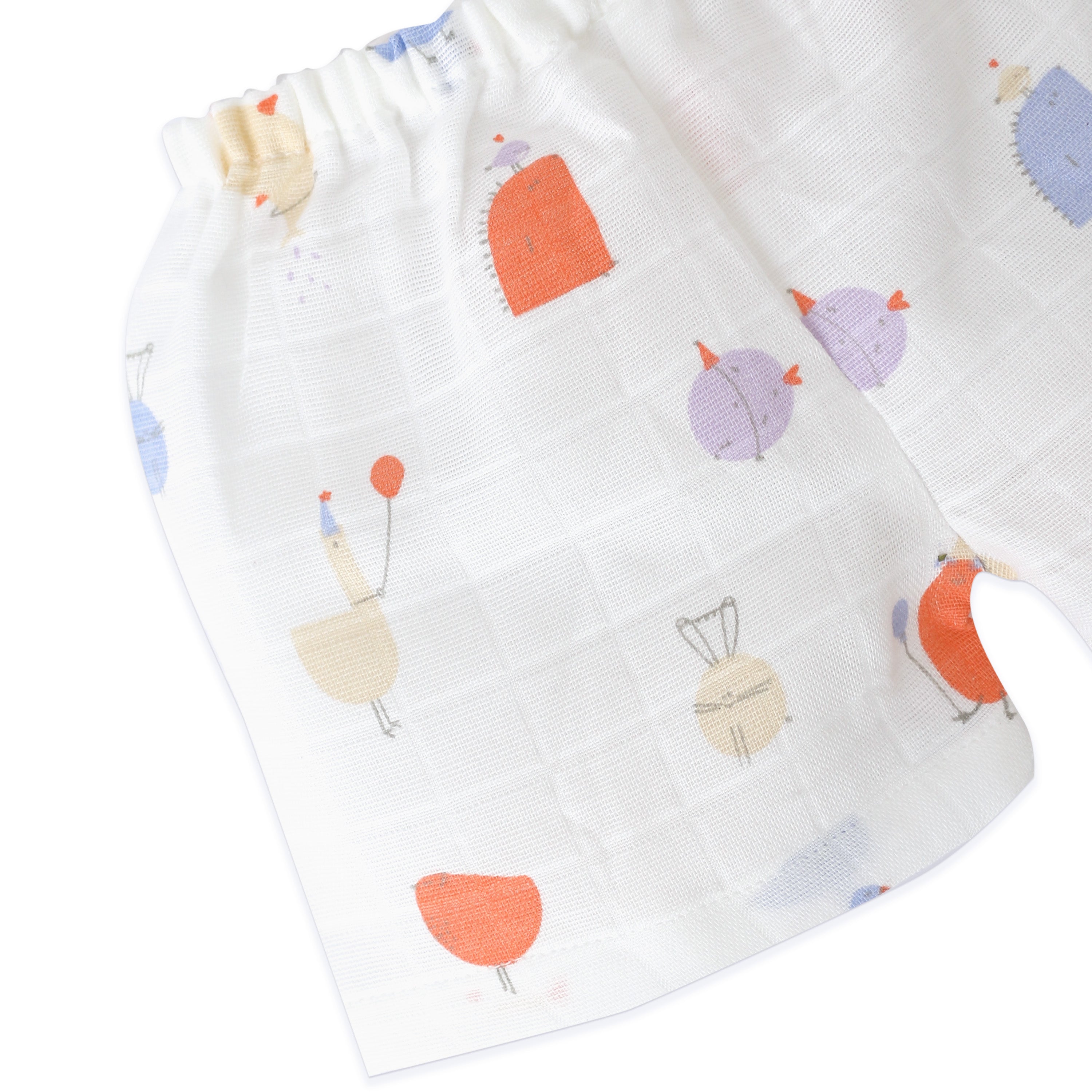 Boys Muslin Shirt & Shorts Set (0M – 5Y) - Assorted 3 Pack - Little Adventure Combo NEW